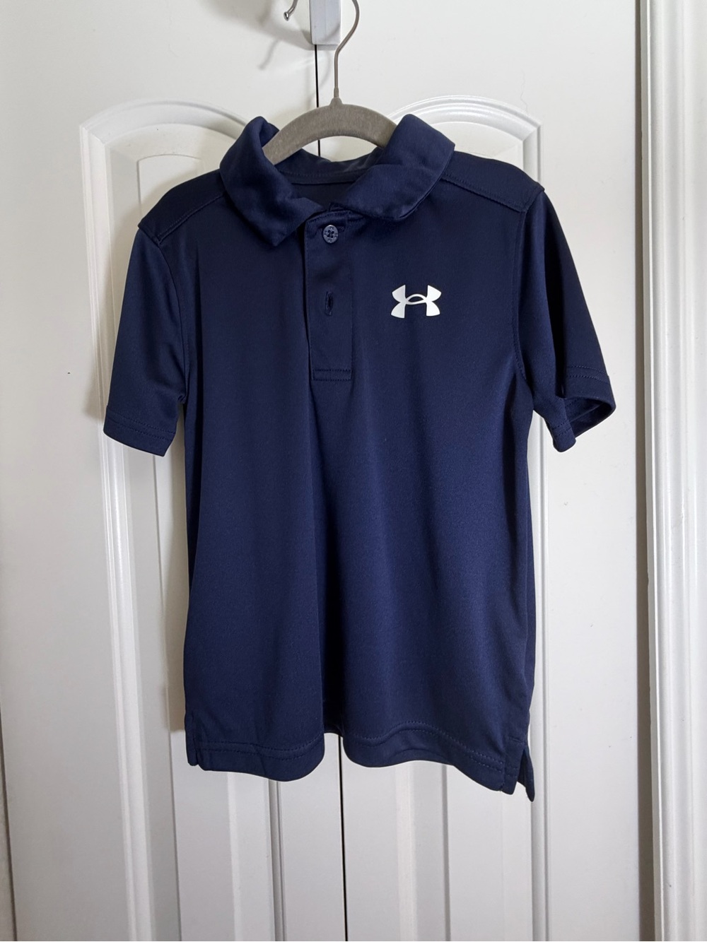 Under Armour Boys' Navy Polo Performance Shirt